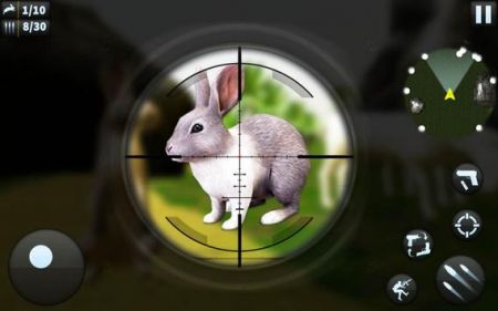兔子狩猎狙击手射击图片3