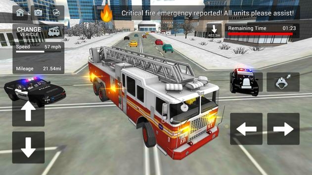 消防车救援模拟器截图2