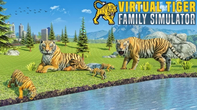 虚拟老虎家族模拟器图片3